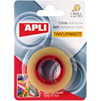 Los mejores  - APLI 11517 - Cinta adhesiva celo transparente 12 mm x 33 m